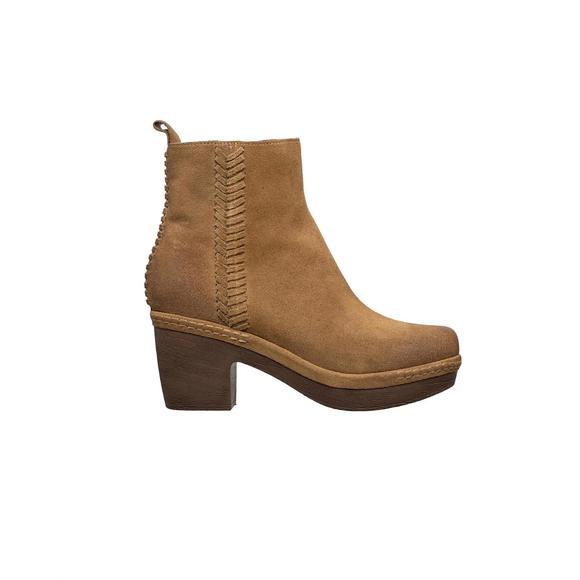 NEW ANTELOPE women's shaina short boot in taupe - Picture 2 of 4